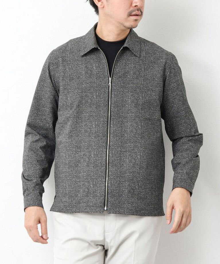NOLLEY'S goodman「【COOL DOTS/クールドッツ】《吸水速乾》ジップシャツブルゾン 25SS」|ブルゾン・スタジャン|