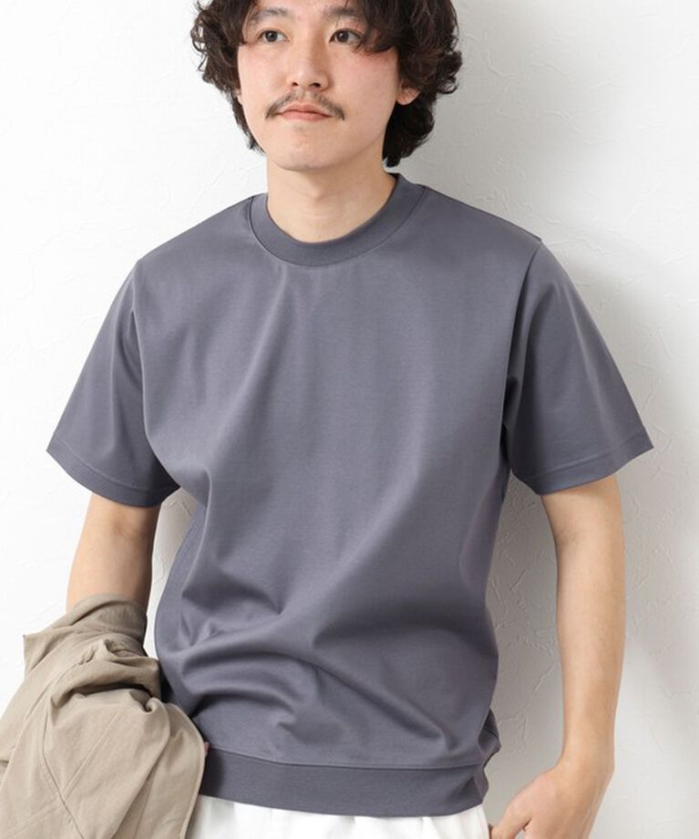 NOLLEY'S goodman「《ビジカジ対応》シルケットスムースドレスTシャツ 25SS」|Tシャツ・カットソー|