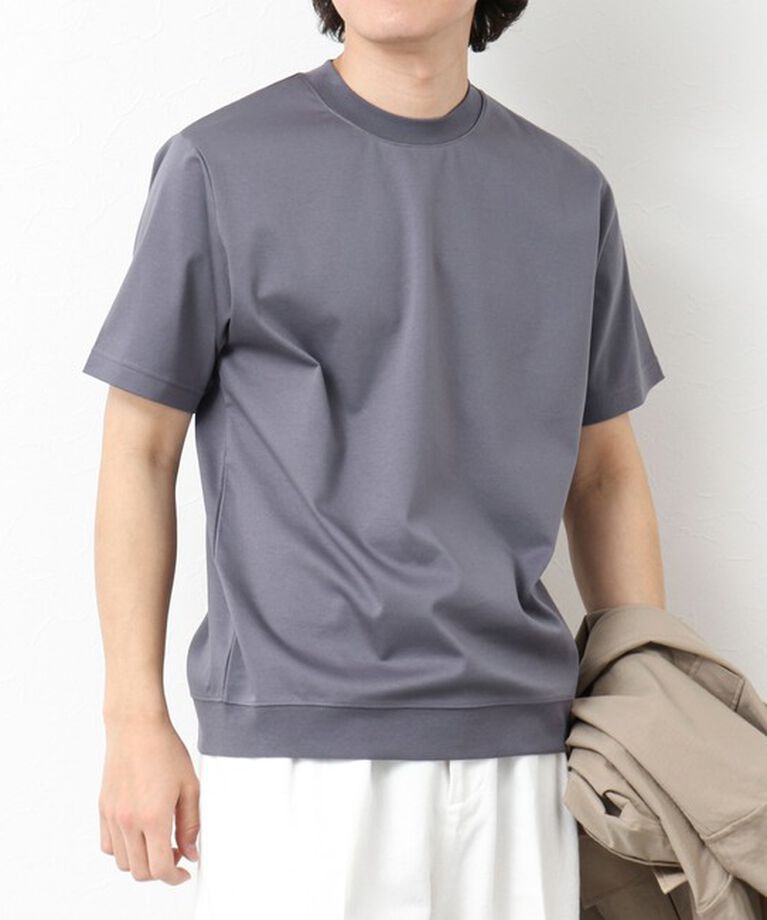 NOLLEY'S goodman「《ビジカジ対応》シルケットスムースドレスTシャツ 25SS」|Tシャツ・カットソー|