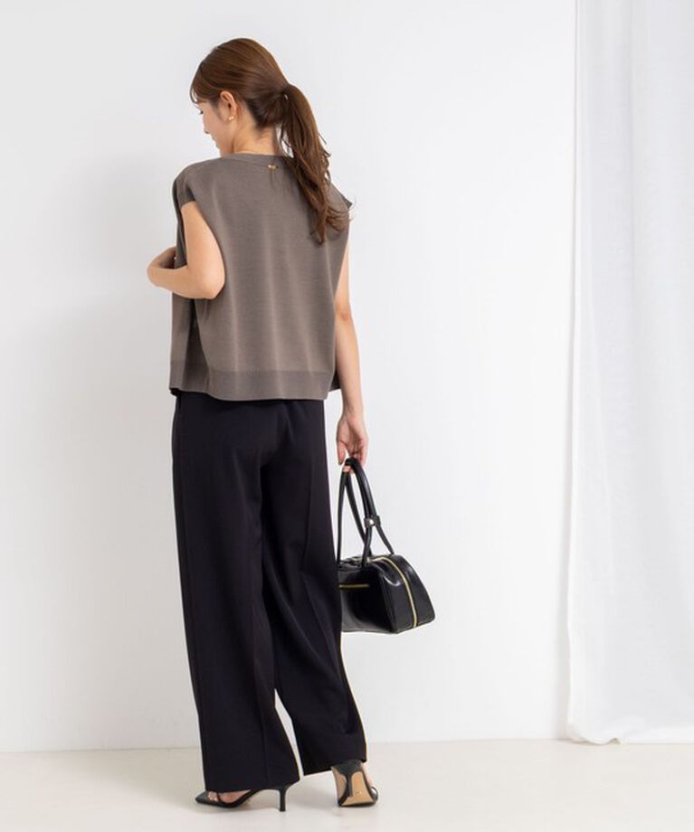 NOLLEY'S sophi「ウォッシャブル強撚ツイルワイドパンツ」|その他|