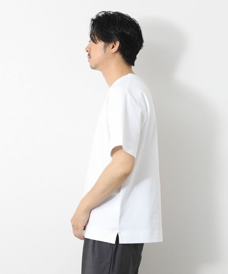 NOLLEY'S goodman「《ビジカジ対応》ハイゲージ シルケットポンチ ドレスCN T 25SS」|Tシャツ・カットソー|