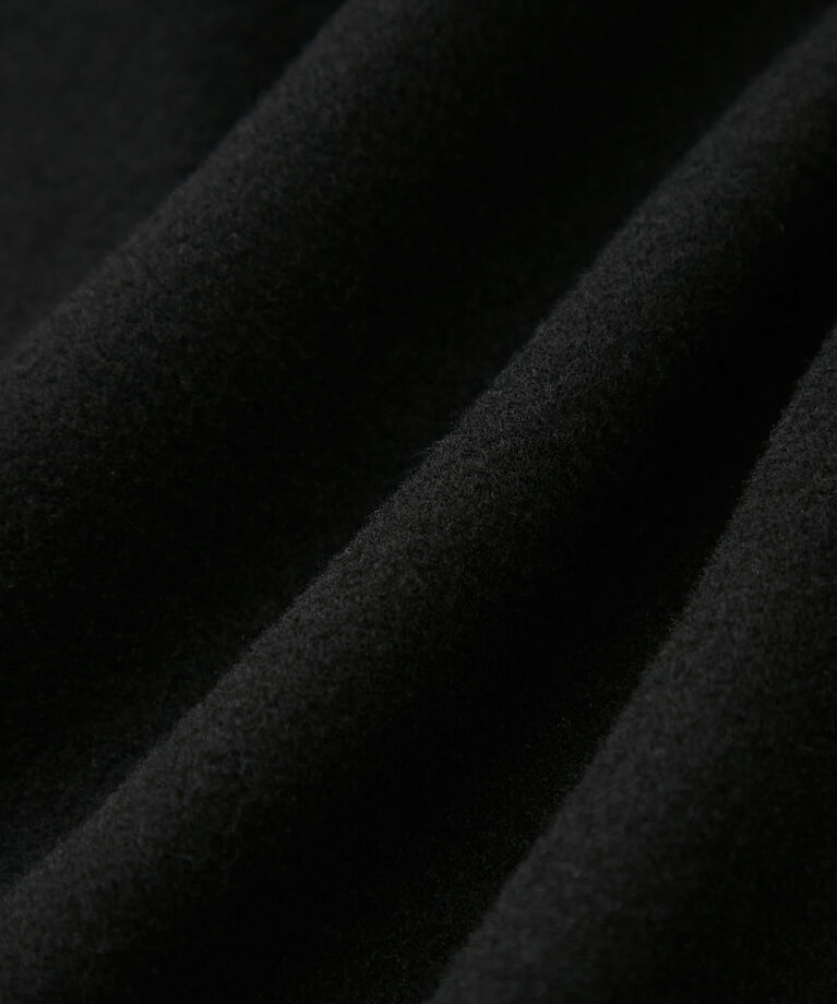 VIS「スッキリ見えフェイクウールノーカラーロングコート」|その他|