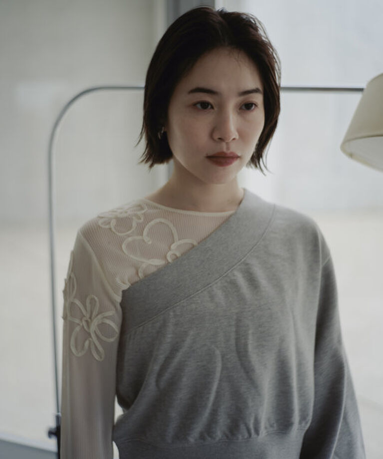  「ワンショルダースウェット」|Tシャツ・カットソー|