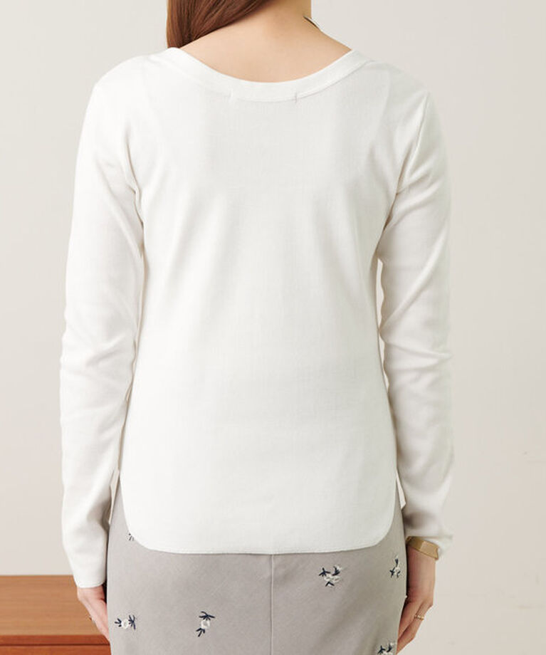  「《定番で着回し》《インナーにも使いやすい》ベアテレコL/Sカットソー」|Tシャツ・カットソー|