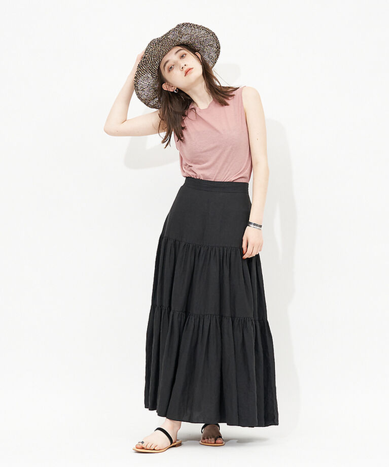 Rouge vif「ナチュラルダイノースリーブカットソー」|Tシャツ・カットソー|