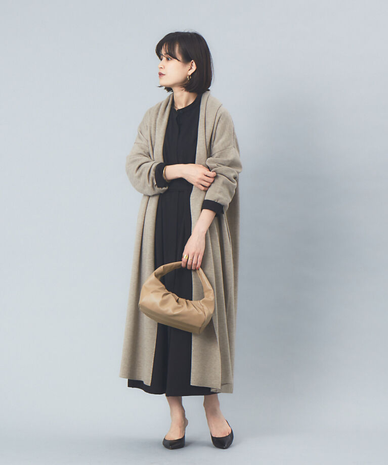 Rouge vif「接結ニットコート」|カーディガン|