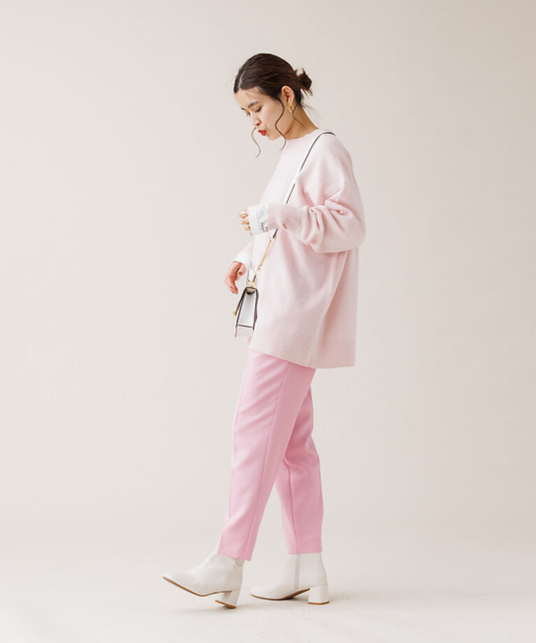 Rouge vif「【XSサイズ展開】 パウダーツイルテーパードパンツ」|その他|