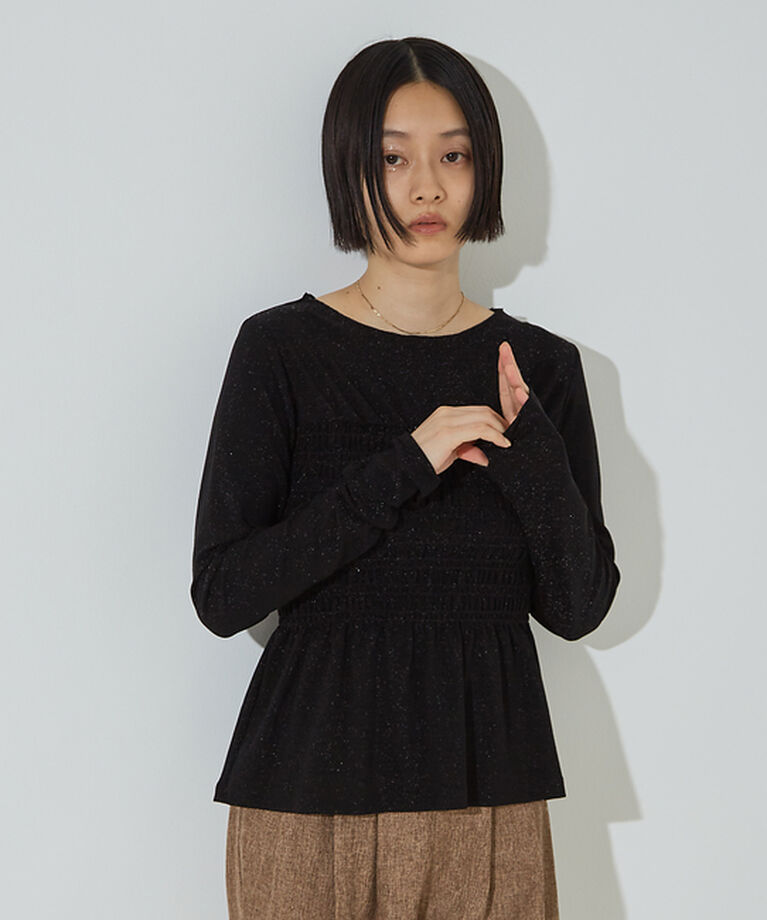 NOMINE「スパーク ビスチェ ロンT」|Tシャツ・カットソー|