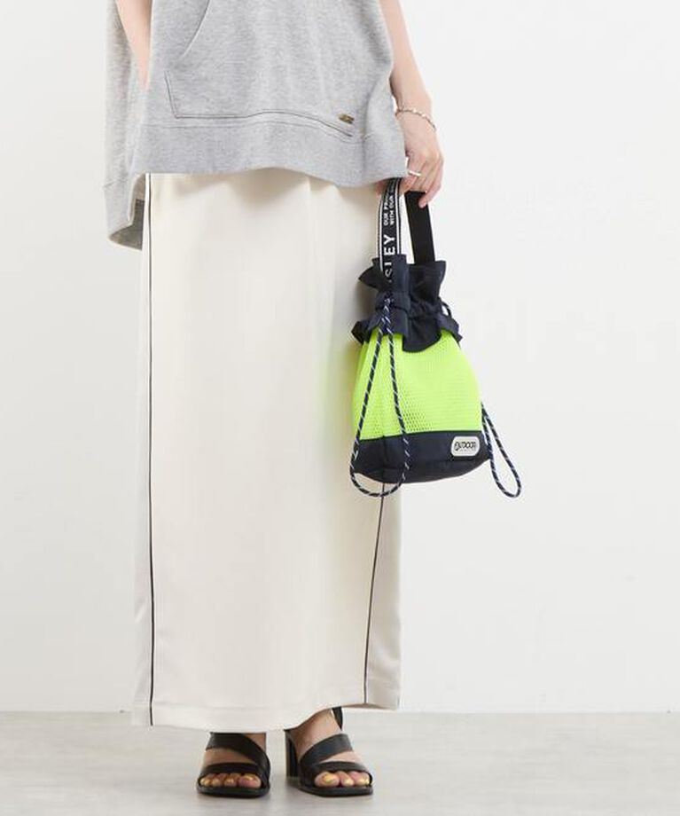 Soffitto「【Soffitto別注】RISLEY×OUTDOORコラボ キャンディメッシュバッグ [[R2401-CMB21]]」|ハンドバッグ|