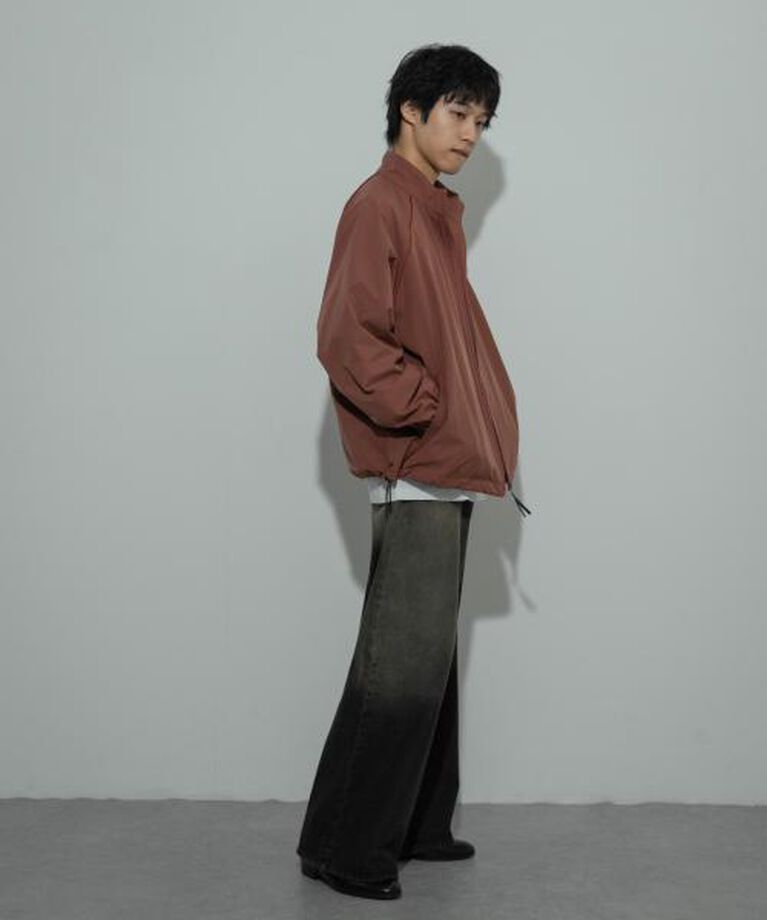 SENSE OF PLACE by URBAN RESEARCH「SENSE OF PLACE 『セットアップ対応』パイピングスタンドブルゾン」|ブルゾン・スタジャン|