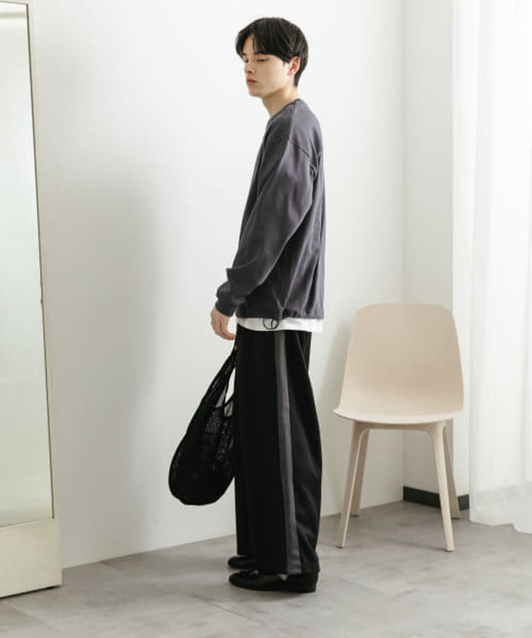 SENSE OF PLACE by URBAN RESEARCH「SENSE OF PLACE 『ユニセックス』アソートドローコードロングスリーブTシャツ」|Tシャツ・カットソー|