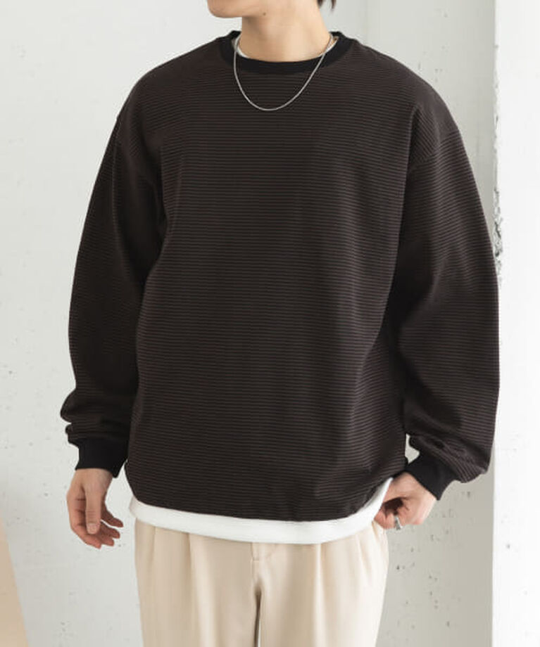 SENSE OF PLACE by URBAN RESEARCH「SENSE OF PLACE 『ユニセックス』アソートドローコードロングスリーブTシャツ」|Tシャツ・カットソー|