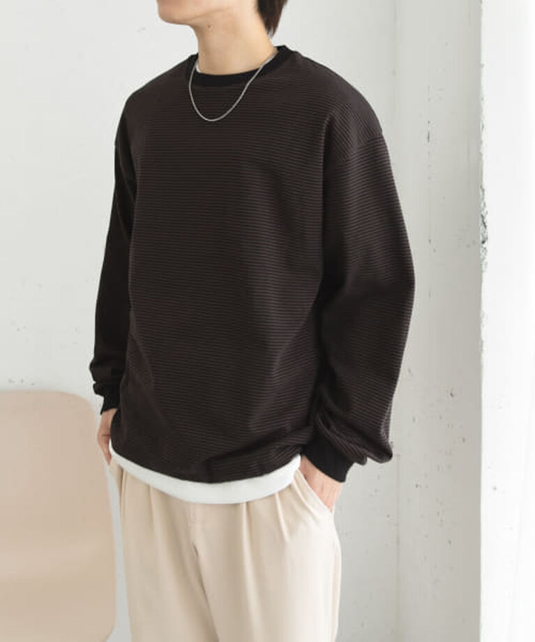 SENSE OF PLACE by URBAN RESEARCH「SENSE OF PLACE 『ユニセックス』アソートドローコードロングスリーブTシャツ」|Tシャツ・カットソー|