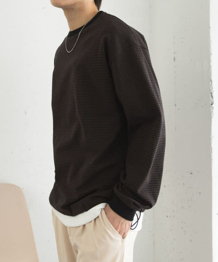SENSE OF PLACE by URBAN RESEARCH「SENSE OF PLACE 『ユニセックス』アソートドローコードロングスリーブTシャツ」|Tシャツ・カットソー|
