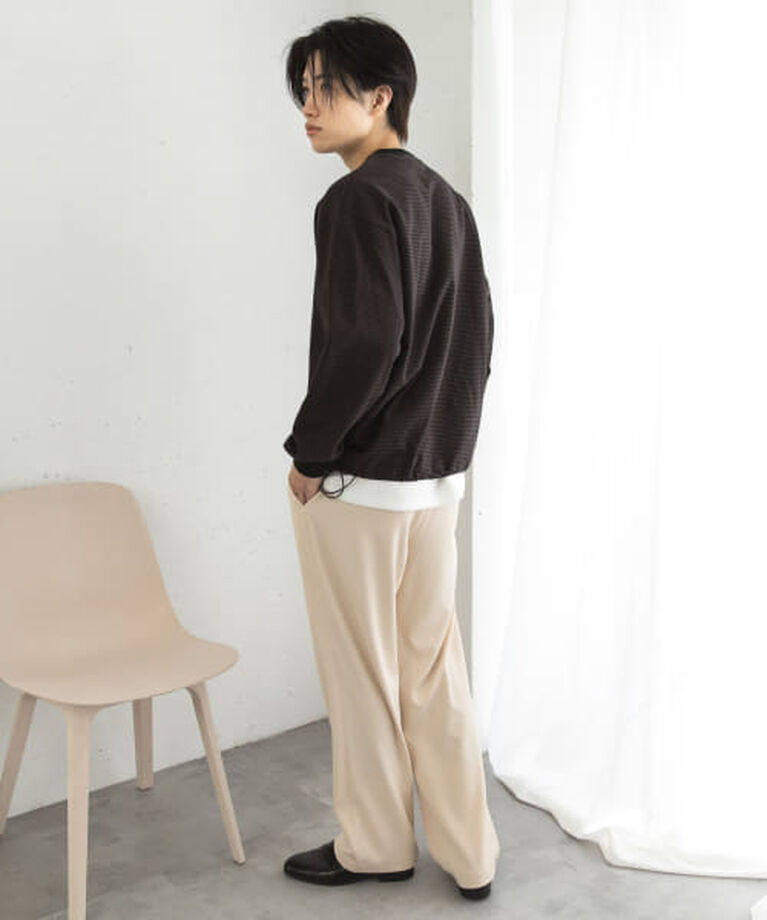 SENSE OF PLACE by URBAN RESEARCH「SENSE OF PLACE 『ユニセックス』アソートドローコードロングスリーブTシャツ」|Tシャツ・カットソー|