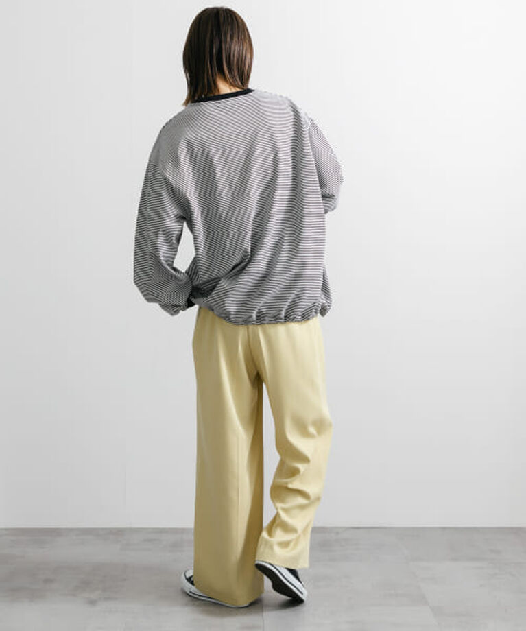 SENSE OF PLACE by URBAN RESEARCH「SENSE OF PLACE 『ユニセックス』アソートドローコードロングスリーブTシャツ」|Tシャツ・カットソー|