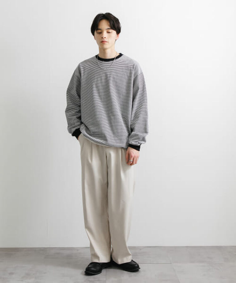 SENSE OF PLACE by URBAN RESEARCH「SENSE OF PLACE 『ユニセックス』アソートドローコードロングスリーブTシャツ」|Tシャツ・カットソー|