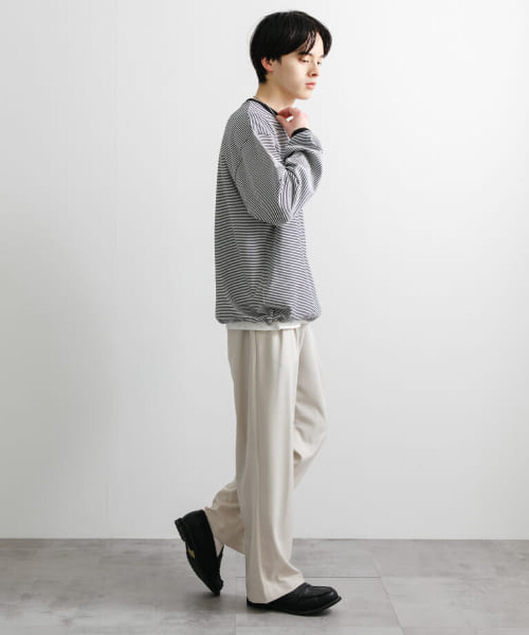 SENSE OF PLACE by URBAN RESEARCH「SENSE OF PLACE 『ユニセックス』アソートドローコードロングスリーブTシャツ」|Tシャツ・カットソー|