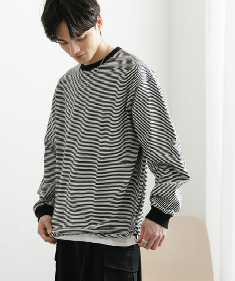 SENSE OF PLACE by URBAN RESEARCH「SENSE OF PLACE 『ユニセックス』アソートドローコードロングスリーブTシャツ」|Tシャツ・カットソー|