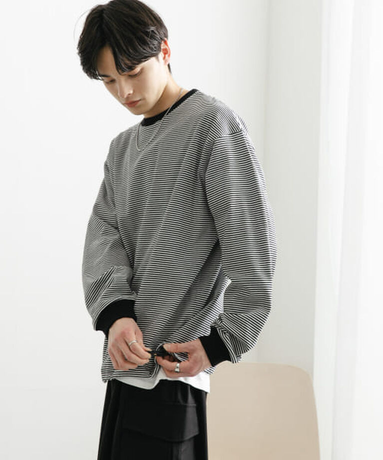 SENSE OF PLACE by URBAN RESEARCH「SENSE OF PLACE 『ユニセックス』アソートドローコードロングスリーブTシャツ」|Tシャツ・カットソー|