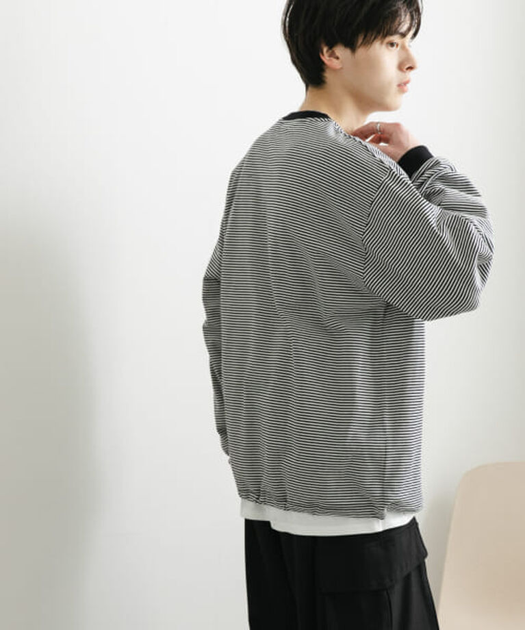 SENSE OF PLACE by URBAN RESEARCH「SENSE OF PLACE 『ユニセックス』アソートドローコードロングスリーブTシャツ」|Tシャツ・カットソー|