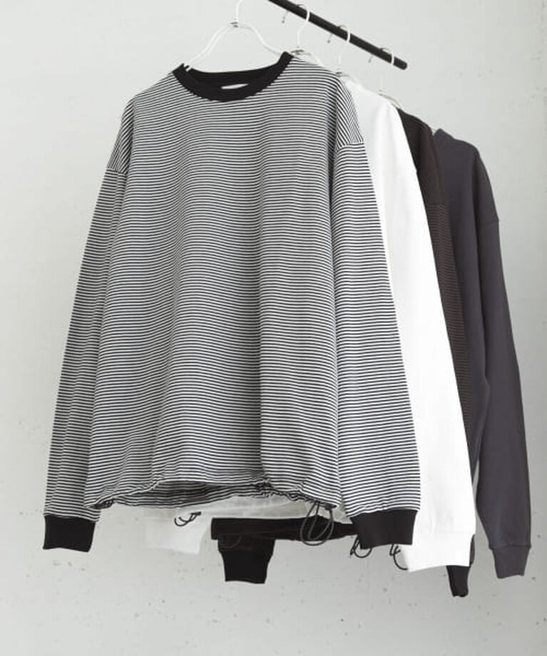 SENSE OF PLACE by URBAN RESEARCH「SENSE OF PLACE 『ユニセックス』アソートドローコードロングスリーブTシャツ」|Tシャツ・カットソー|