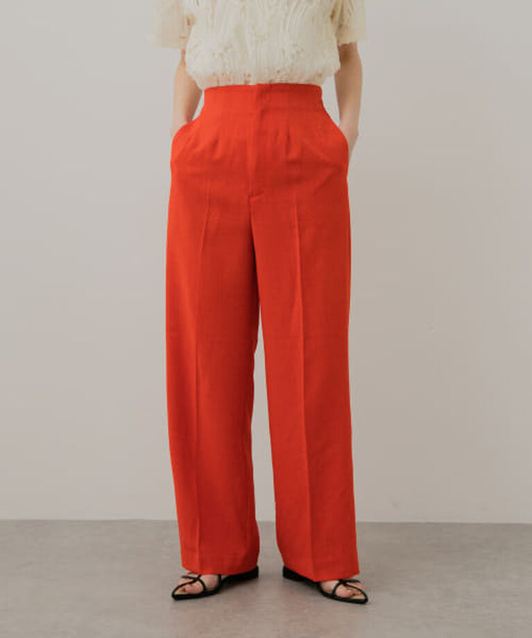 SENSE OF PLACE by URBAN RESEARCH「SENSE OF PLACE 『UR TECH DRYLUXE』リネンライクワイドパンツ」|その他|
