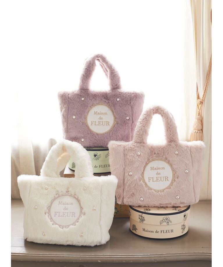 Maison de FLEUR「ファー2Wayトートバッグ」|トートバッグ|