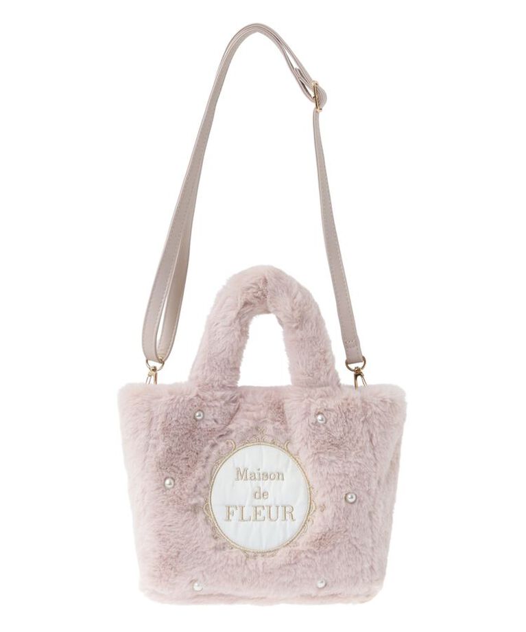 Maison de FLEUR「ファー2Wayトートバッグ」|トートバッグ|