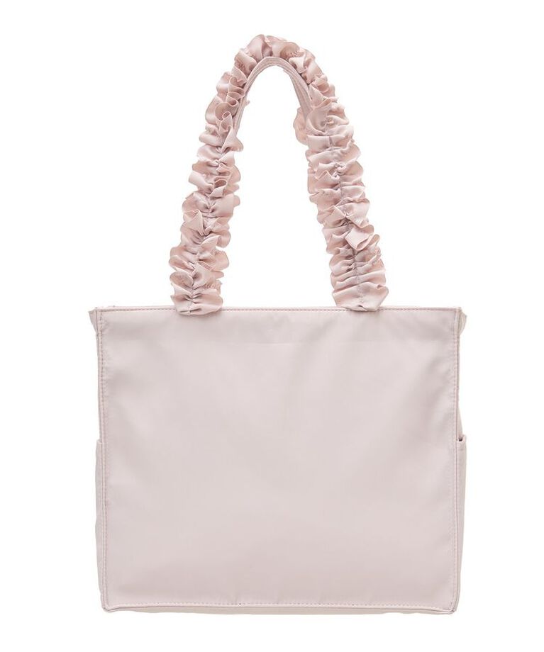 Maison de FLEUR「サイドポケットフリルハンドルスクエアトートバッグ」|トートバッグ|