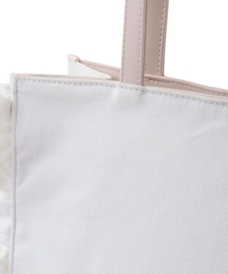 Maison de FLEUR「EC限定デニムフリルトートバッグ」|トートバッグ|
