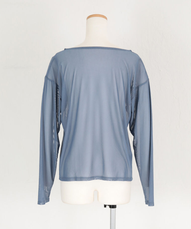 ur's「シアーボートネックプルオーバー」|Tシャツ・カットソー|