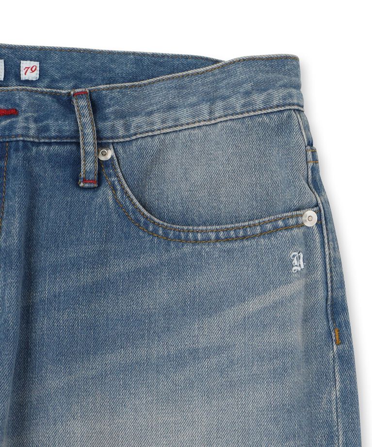 DRESSTERIOR「10.6oz コンフォートワイドデニムパンツ」|デニム|