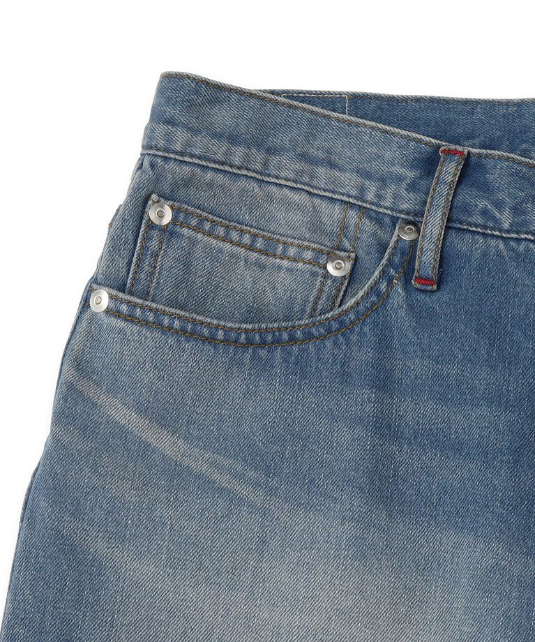 DRESSTERIOR「10.6oz コンフォートワイドデニムパンツ」|デニム|