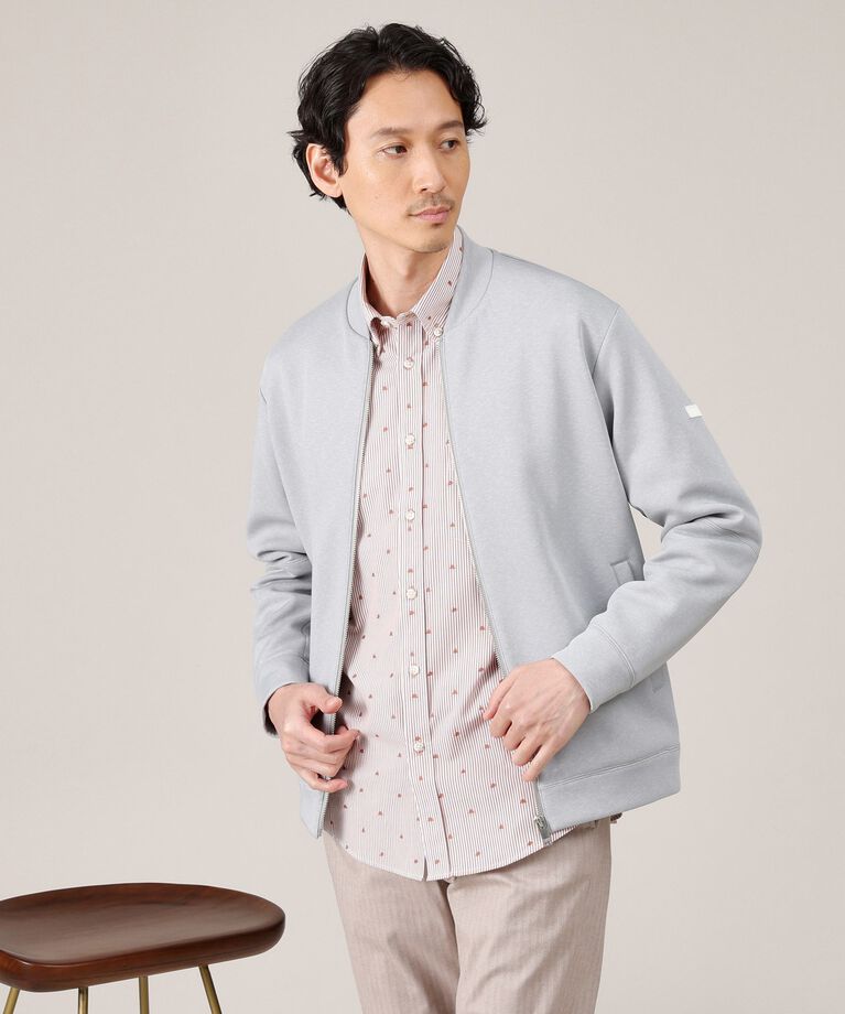 TAKEO KIKUCHI「ハットモチーフ ジャカード ストライプ シャツ」|シャツ・ブラウス|