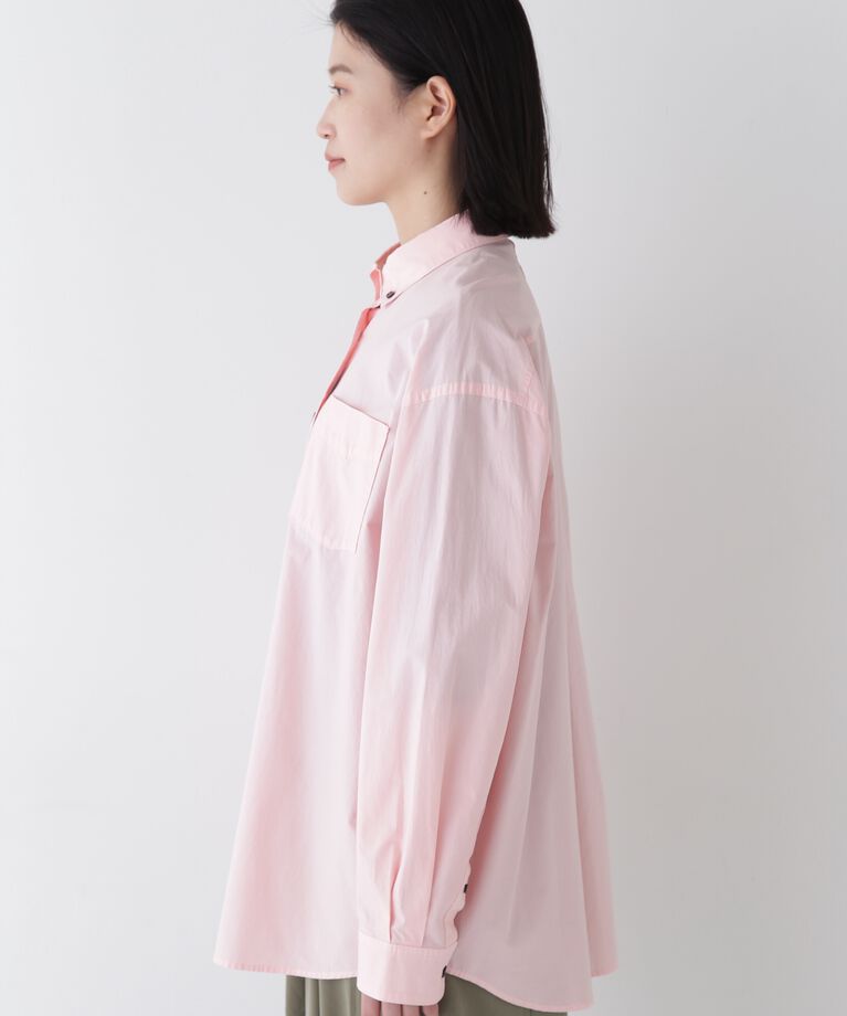  「◆製品染めボタンダウンオーバーシャツ」|シャツ・ブラウス|