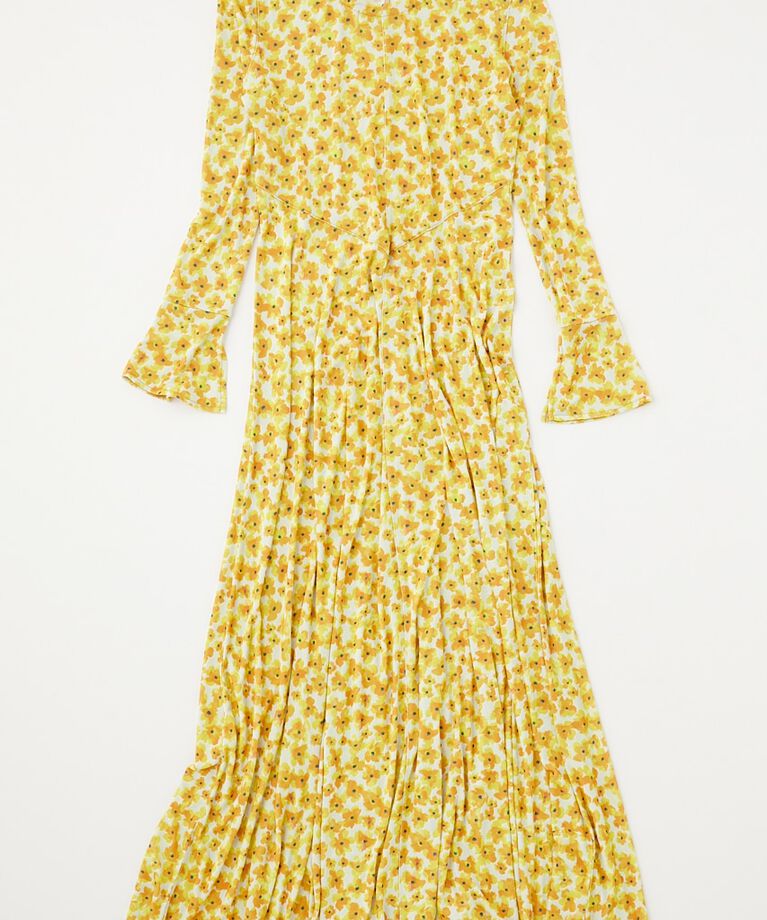 MOUSSY「FLORAL PRINT マキシドレス」|ワンピース|