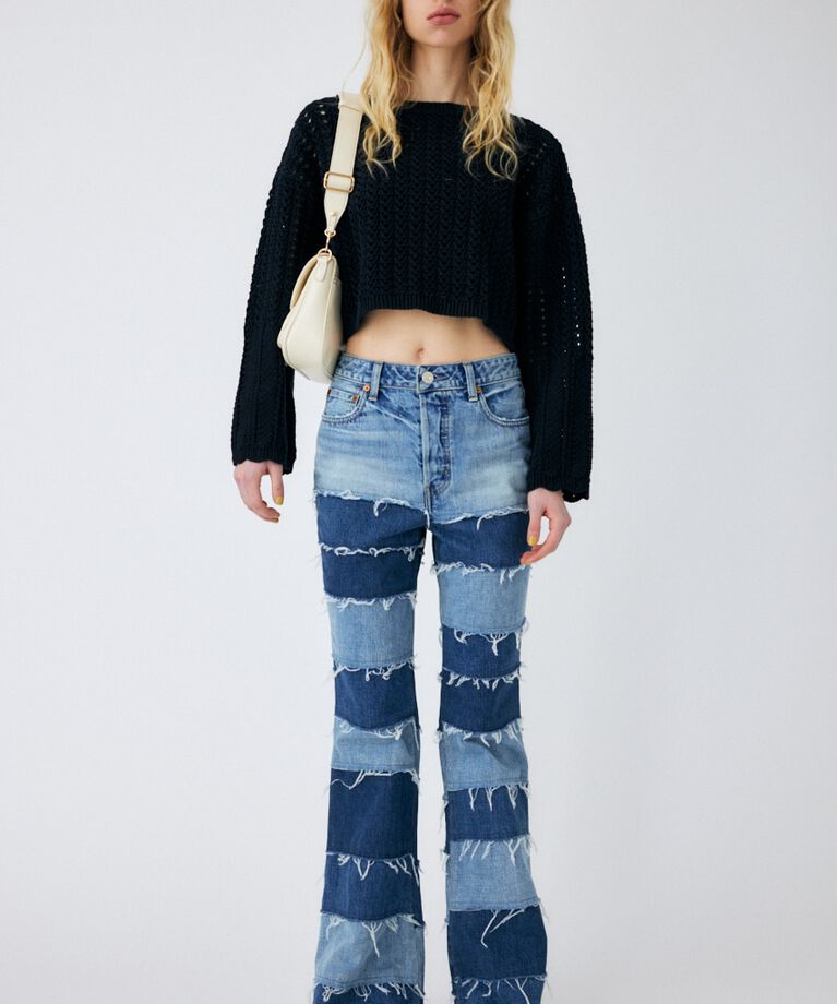 MOUSSY「OPEN STITCH ニット」|ニット・セーター|