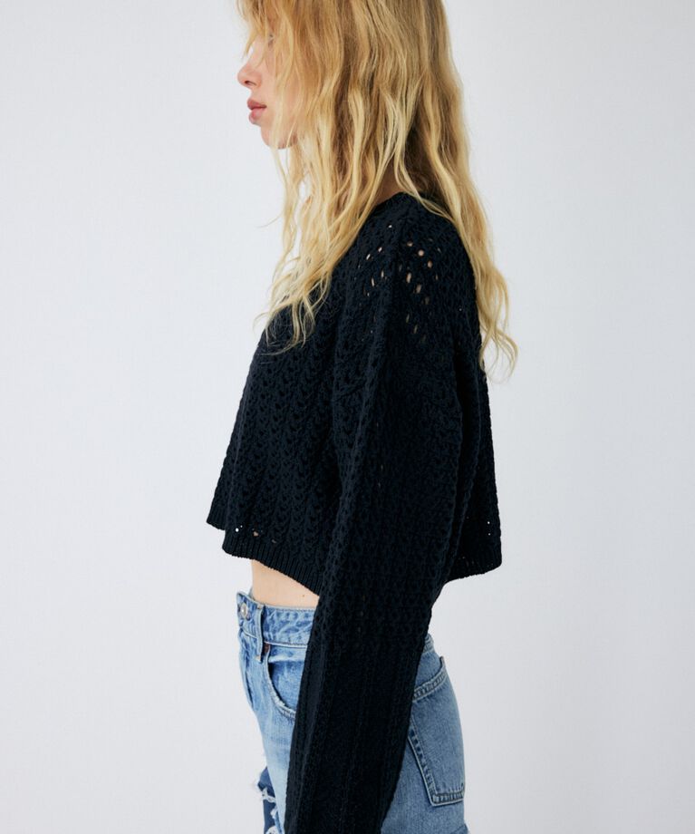 MOUSSY「OPEN STITCH ニット」|ニット・セーター|