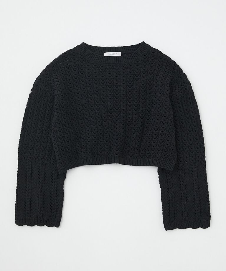 MOUSSY「OPEN STITCH ニット」|ニット・セーター|