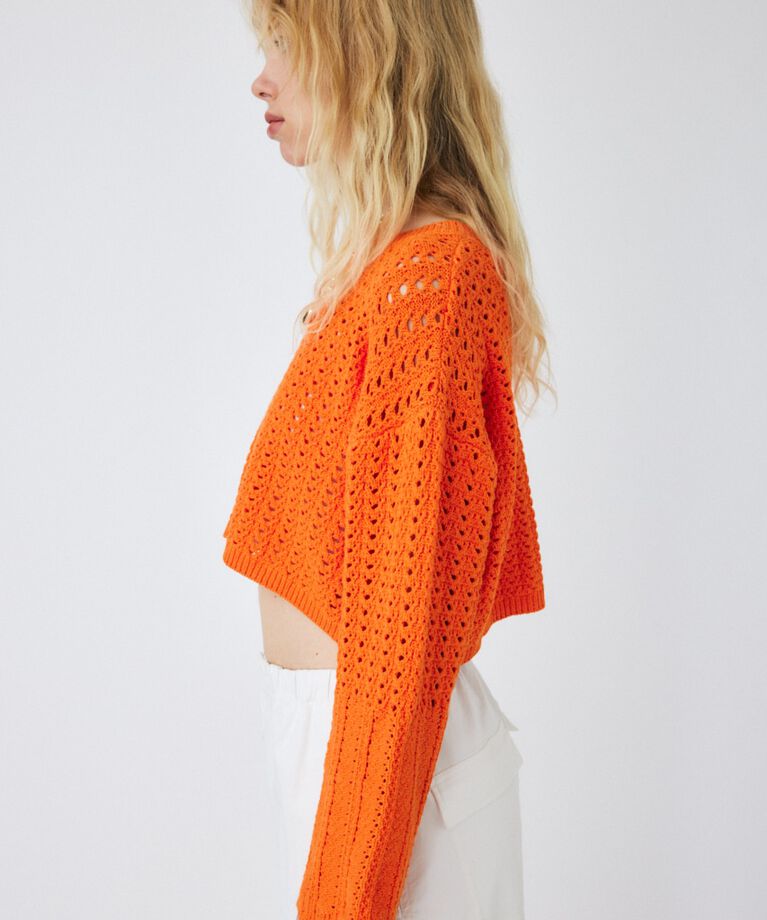 MOUSSY「OPEN STITCH ニット」|ニット・セーター|