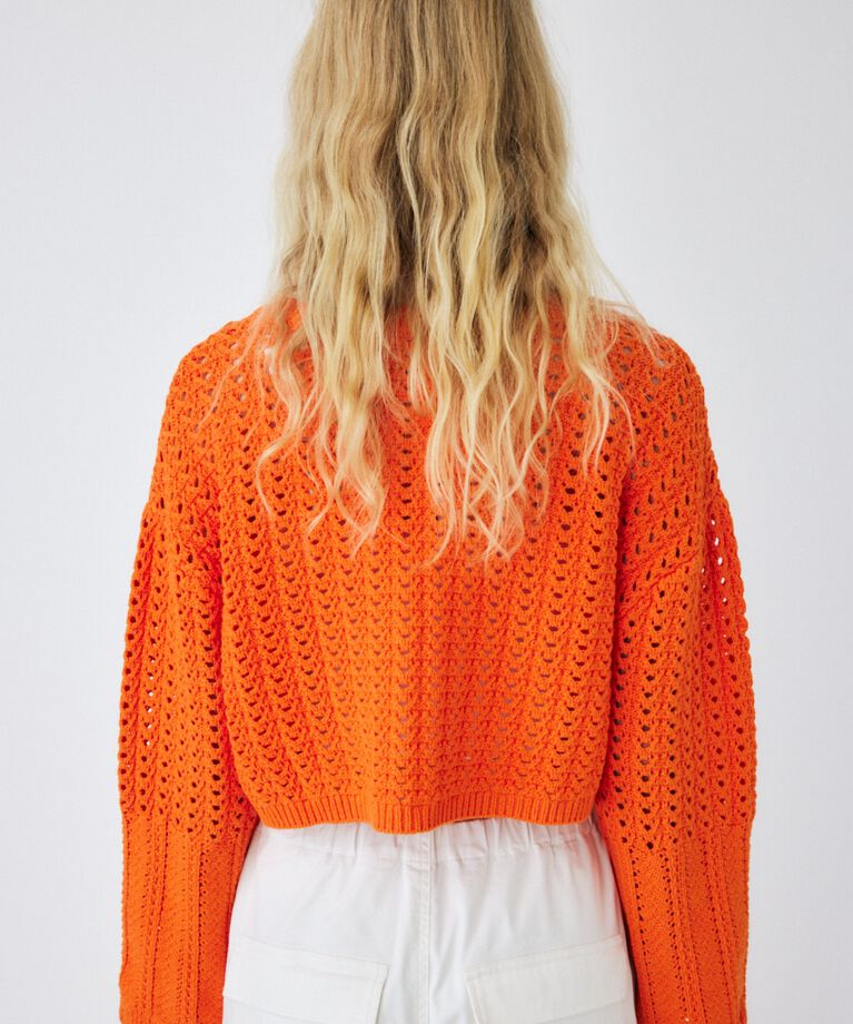 MOUSSY「OPEN STITCH ニット」|ニット・セーター|