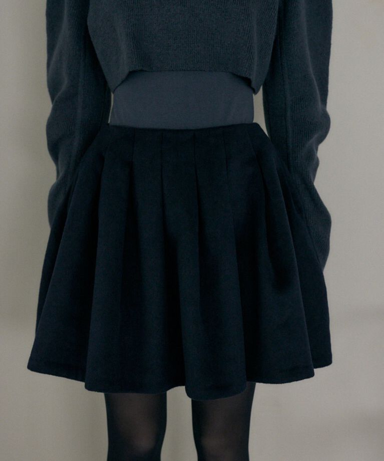 MOUSSY「タックミニスカート」|スカート|