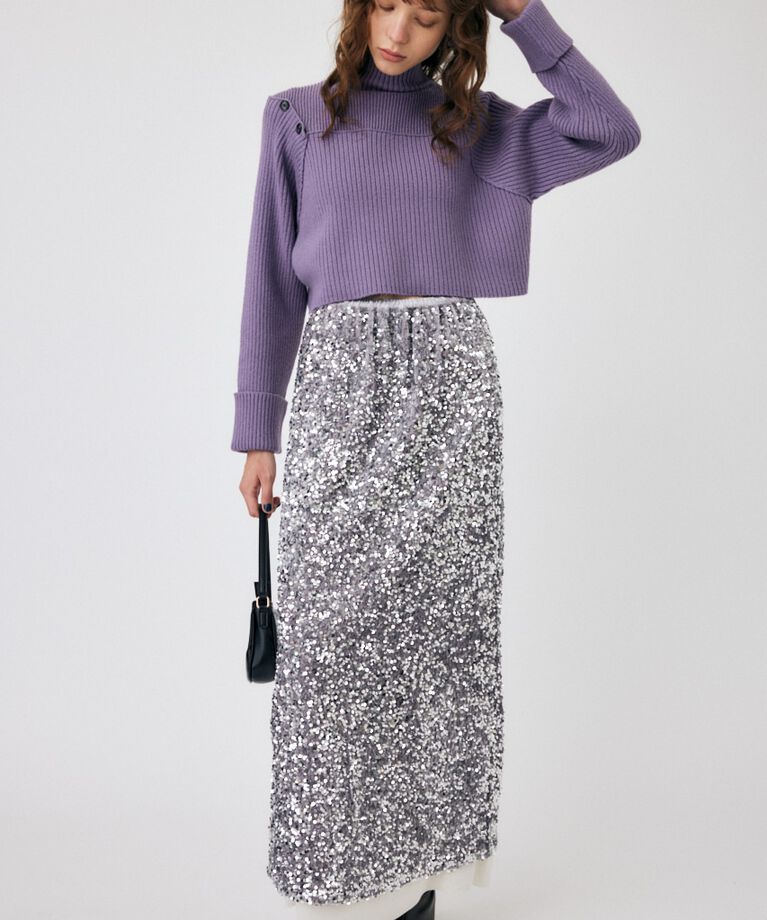 MOUSSY「SPANGLE スカート」|スカート|