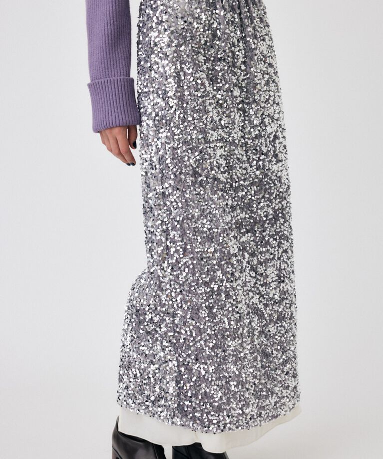 MOUSSY「SPANGLE スカート」|スカート|