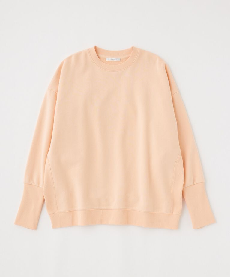 MOUSSY「BACK GATHER LOOSE スウェット」|パーカー|