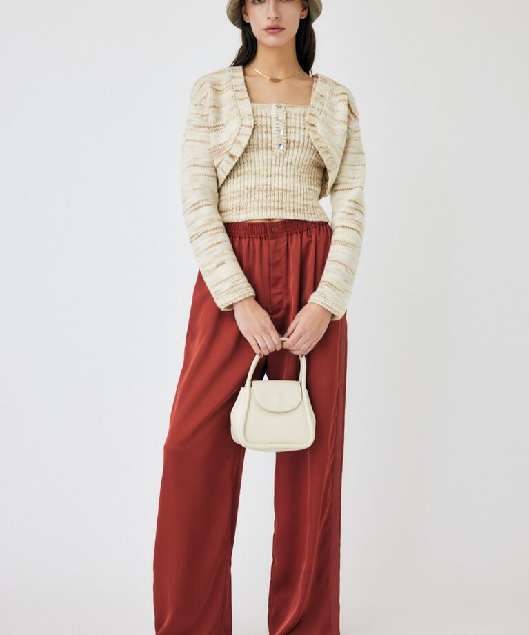 MOUSSY「SATIN  LINE パンツ」|その他|