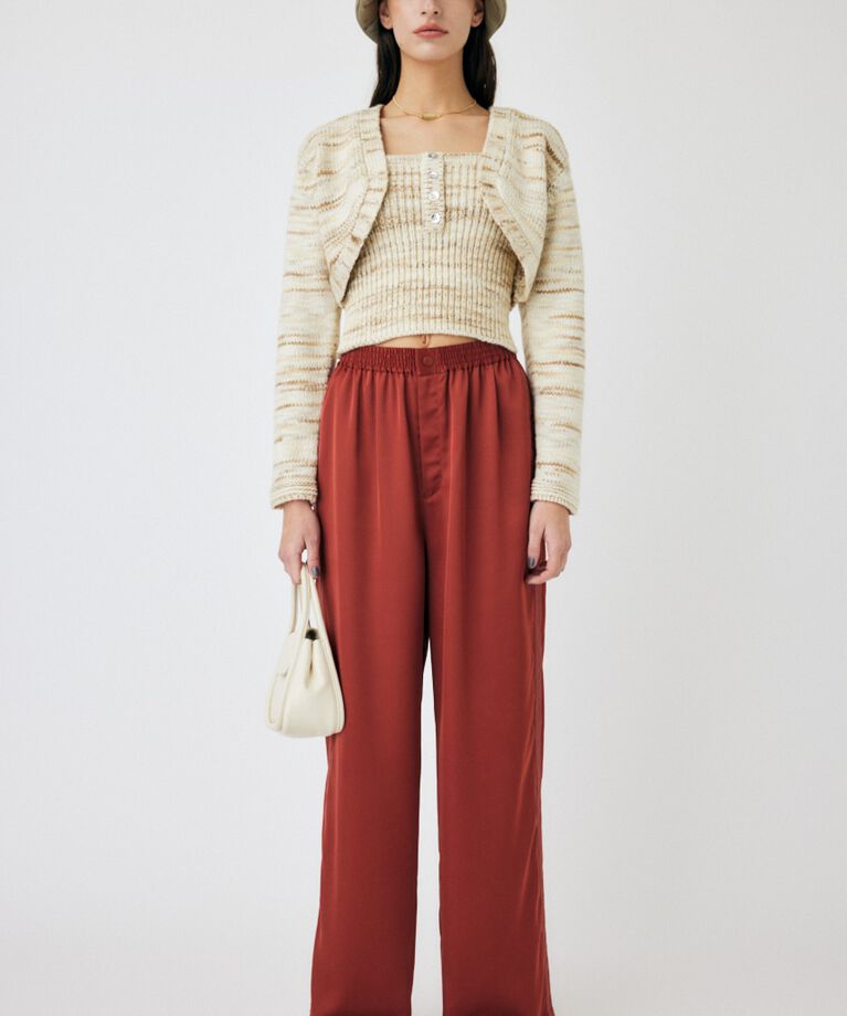 MOUSSY「SATIN  LINE パンツ」|その他|