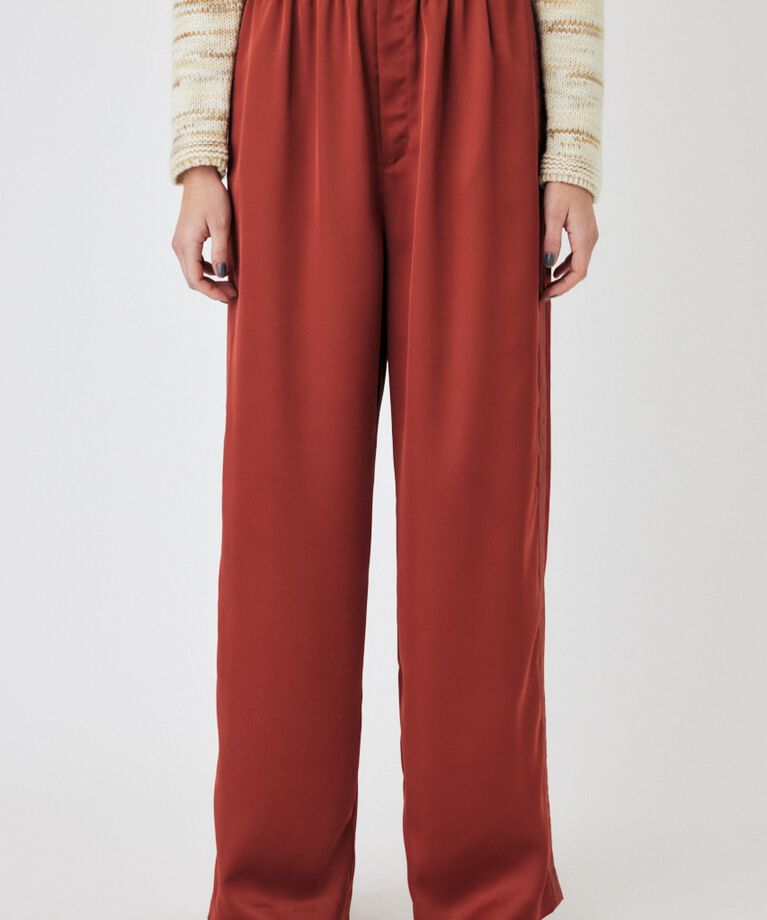 MOUSSY「SATIN  LINE パンツ」|その他|
