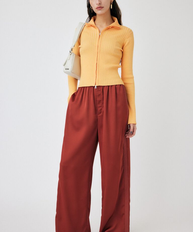 MOUSSY「SATIN  LINE パンツ」|その他|